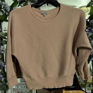 Pink 3/4 Sleeve Sweater